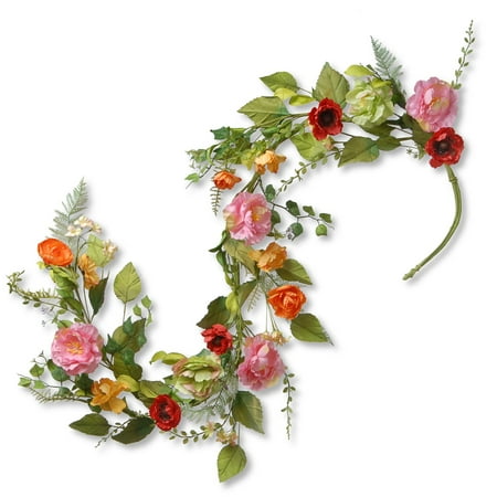 5' Spring Flower Garland