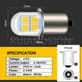thumbnail image 7 of Ruiandsion Bicycle Headlight Bulb,P13.5S 2835 Warm White,Bulb for Motorcycle Bike Moped Scooter Fog Lamp,Pack of 4, 7 of 7