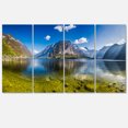 thumbnail image 2 of Crystal Clear Mountain Lake in Alps - Landscape Canvas Art Print, 2 of 3