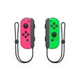 thumbnail image 2 of Nintendo Switch - Joy-Con (L/R)-Neon Green/Neon Pink Splatoon 2 (Japan Import), 2 of 5