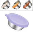 thumbnail image 3 of Recipientes reutilizables para salsa, aderezos para ensaladas, vasos para salsa para picnic Violeta, 3 of 5