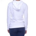 thumbnail image 3 of Pretty Rebellious Clothing Womens Seriously Cannot Hoodie Sweatshirt white L, 3 of 3