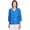 COBALT BLUE, variant on Alfred Dunner Womens Petite Scroll Embroidered Cuff Sleeve Top