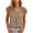 Brown*first day of school outfit women, variant on Women Short Sleeve Tops Lace Patchwork Pointelle Knit T-shirt Crew Neck Ribbed Slim Fitted Basic Tees S-3XL