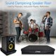 thumbnail image 5 of Pyle Audio 10.3" x 12.8" Acoustic Sound-Isolation Daening Recoil Stabilizer Speer Riser, Gray (PSI06), Charcoal, 10.4" x 13.0", 5 of 5