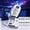 12 Projection Films, variant on Galaxy Projector Night Light, 2-in-1 Smart Holographic Star 5d Ocean Projector, Plug and Play Star Projector with 3/6/12/24 Projection Films, 360° Space Starry Sky USB Projection