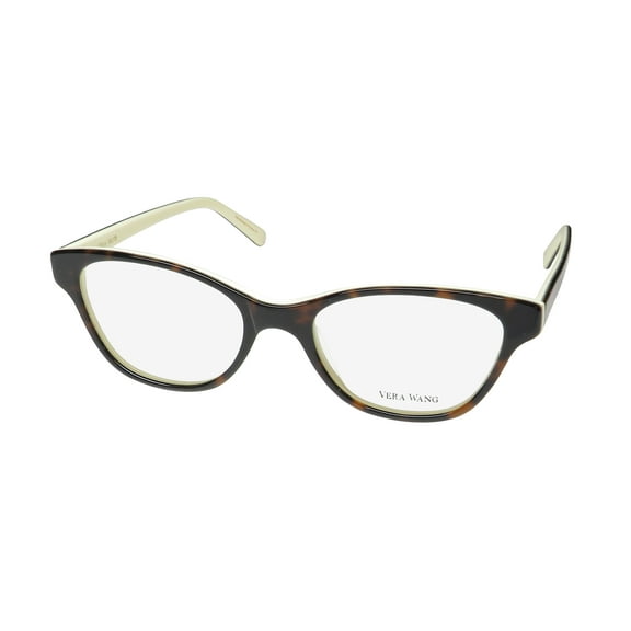 VERA WANG LUXE ALDEN CAT EYE FULL-RIM HANDMADE ORIGINAL EYEGLASS FRAME/GLASSES