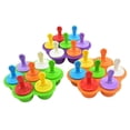 thumbnail image 1 of Contenedor de alimentos congelados para bebés, recipiente de silicona con tapa hermética y 7 compartimentos independientes, bandeja para congelar alimentos., 1 of 2