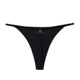 thumbnail image 3 of LIZUOJUN Under $2 Underwear Women No Show Hipster Thong T Back Underwear Silky G String For Everyday Wear Cheeky Bikini Briefs S-XL, 3 of 7
