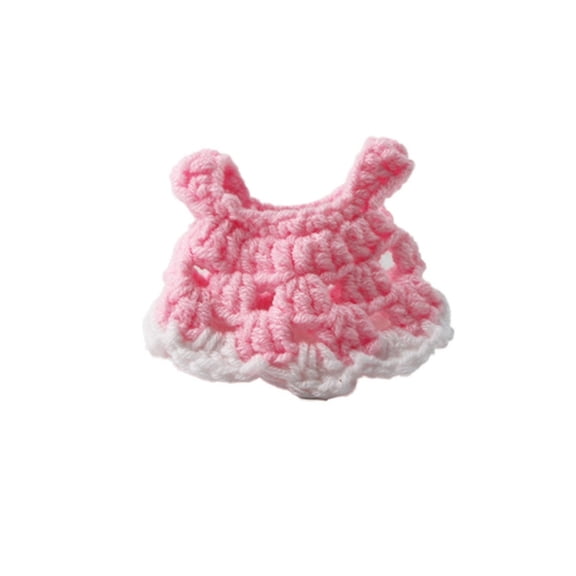 AOOOWER Pet Clothes Cute Hand Knitted Pet Dress Hamster Dress Mini Small Dress
