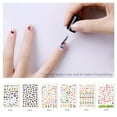 thumbnail image 2 of Nail Sticker with Butterfly Patterns for Nail Art Decoration DIY Decals Manicure Set for Women & Kids, 2 of 5