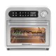 thumbnail image 1 of Horno de convección Elite Gourmet EAF1010D de 10 L, programable, con 8 ajustes de menú, controles de temperatura y temporizador, horneado, tostado, asado y freidora de aire, 1500 W con recetas, exter, 1 of 5