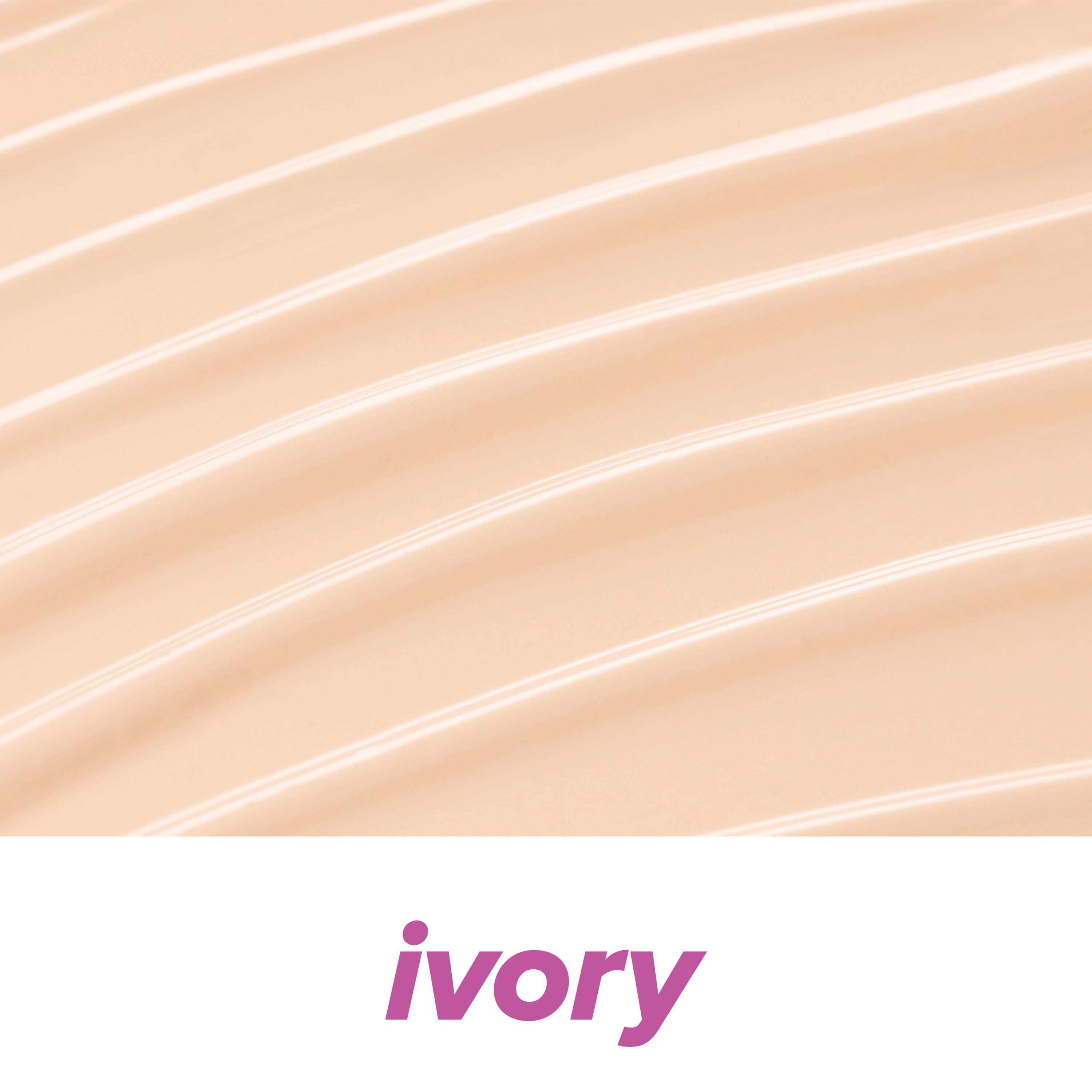 L.A. COLORS Natural Skin Tint Lightweight Hydrating Foundation, Ivory, 1 fl oz