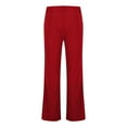 thumbnail image 4 of Men's Vintage Classic Flares Pants Relaxed Fit Stretch Comfort Retro Leg Bell Bottom Stretch Casual Disco Pants, 4 of 5