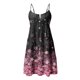 thumbnail image 4 of Vestidos hasta la rodilla estampados sin tirantes sin mangas con cuello en V sexy a la moda para mujer Fridja hjkh6638, 4 of 5