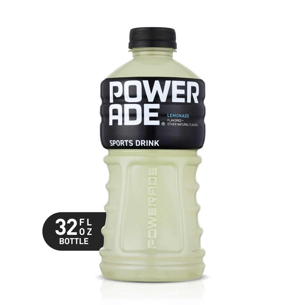 POWERADE Lemonade, ION4 Electrolyte Enhanced Fruit Flavored Sports