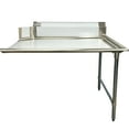 thumbnail image 2 of 48''x30''x44'' Stainless Steel Clean Straight Dishtable - Right Table, NSF Clean Dish Table, 2 of 7