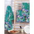 thumbnail image 2 of Hello Spring Kitchen Dish Towels for Drying Dishes Set of 3, Pastoral Purple Bottle Floral Dark Green Wood Waffle Weave Microfiber Hand Tea Bathroom Towels Quick Dry & Absorbent Towel 15.7x23.6, 2 of 7