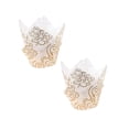 thumbnail image 1 of Oleegame 2PC Cupcake Liners Cup Paper Tuli Baking Wrappe Case Cake Muffin Cup Box, 1 of 2