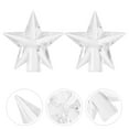thumbnail image 4 of 100 Uds lámpara de cadena cubierta en forma de estrella pantalla de estrella cubierta de luz decoraciones, 4 of 6
