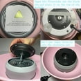 thumbnail image 2 of AngelReally Cotton Candy Machine for Kids,Candy Floss Machine, Portable Mini Electric Cotton Candy Maker Hard Candy Maker Includes 10 Bamboo Sticks & Sugar Scoop, 2 of 6