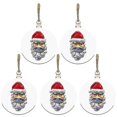 thumbnail image 1 of Adornos colgantes para árboles de Navidad JanHm Madera Colores surtidos, 1 of 3