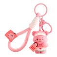 thumbnail image 3 of Lindo Llavero Oso Llavero Oso Dibujos Animados Llavero Coche Llavero Regalo (rosa), 3 of 3