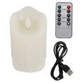 thumbnail image 3 of LED Candles, Flickering Flameless Candles,Rechargeable Candle,12.5cm, 3 of 5