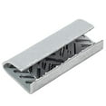 thumbnail image 2 of IDL Packaging Open Serrated Seals of 1.25" Length for 1/2" Strap Width Polyester (PET) Strapping (Pack of 100) - Increased Load Securement Due to Serrated Design of Strapping Clips, 2 of 4