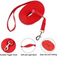 thumbnail image 4 of Correa de entrenamiento para perros (30 m roja) Correa larga manos libres para perros, gatos, mascotas, caminar, amarrar, trotar TUNC Sencillez, 4 of 5