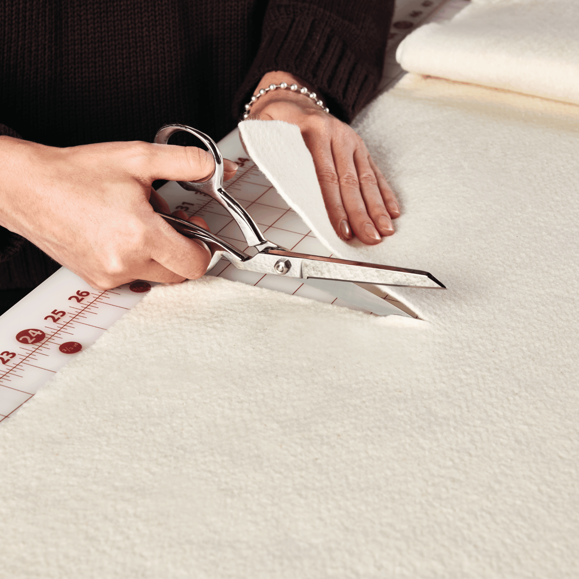 Warm 100 Cotton Batting King Size 120” x 124" Precut