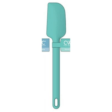 Cook With Color 12-Inch Silicone Spatula - Heat Resistant & Dishwasher Safe, Teal