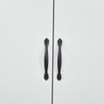 thumbnail image 5 of Idealcabin Freestanding Wardrobe Armoire With Drawers, Modern Bedroom Wardrobe Closet for Hanging Clothes, Wood Cabinet with Shelves, 5 of 9