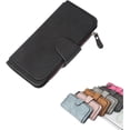 thumbnail image 1 of Cartera popular, Carteras populares para mujeres, Carteras múltiples retro glamorosas, Múltiples ranuras para tarjetas, Gran capacidad, 1 of 7