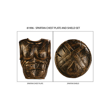 Greek Chestplate and Shield Set