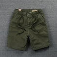 thumbnail image 2 of Cmfcve Men's Summer Shorts Elastic Waist Loose Cargo Shorts Versatile Durable Gym Pants, 2 of 4