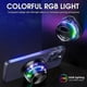 thumbnail image 3 of Magnetic Bluetooth Speaker & Phone Stand with RGB Lights - Portable Mini Speaker, Crystal Sound & Bass for Outdoor, Party, Desk, Shower, 3 of 5