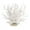 white, variant on Quinlirra Artificial Aquarium Coral Decor, Plastic Faux Coral Reef Decorative Cute Fish Tank Decorations, Realistic Ocean Plant Ornaments for Party, Living Room-blue&6.7*2.6*5.7inch