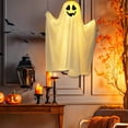 thumbnail image 6 of LED Hanging Ghost Decorations for Halloween - Glowing Lighted Flying Ghosts with LED Lights - Outdoor/Indoor Haunted House Decor for Yard, Tree, Porch - Spooky Party Atmosphere Decoration, 6 of 9