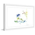 thumbnail image 2 of Marmont Hill "Girl and Turtle" by Maya Gur Framed Painting Print, 2 of 5
