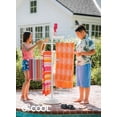 thumbnail image 2 of O2COOL White Finish Pool & Spa Valet, Adjustable Pool & Patio Towel Rack Stand, Pool Accessories, Weighted Base Outdoor Pool Rack, 2 of 6
