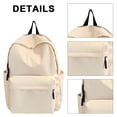 thumbnail image 2 of Mochila unisex para campus con correa ajustable, mochila informal para adolescentes y estudiantes, bolsa diaria, 2 of 9
