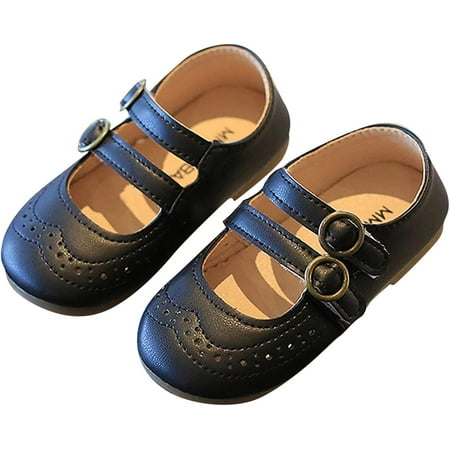 

QWZNDZGR Bridesmaids Shoes Glitter Ballet Flats Baby Girls Ballet Dress Shoes Mary Jane Flats Flower Girl Party School Shoes