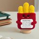 thumbnail image 3 of Emotional Support Potato Chips Positive Knitted Toy | Positive Crochet Fries | Crochet Toy, Cute Crochet Fries with Positive Card, 3 of 5