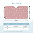 thumbnail image 3 of Bingfone Funny Chicken Car Windshield Sunshade,Sun Foldable Sun Shield Sun Visor for Car - Small, 3 of 8