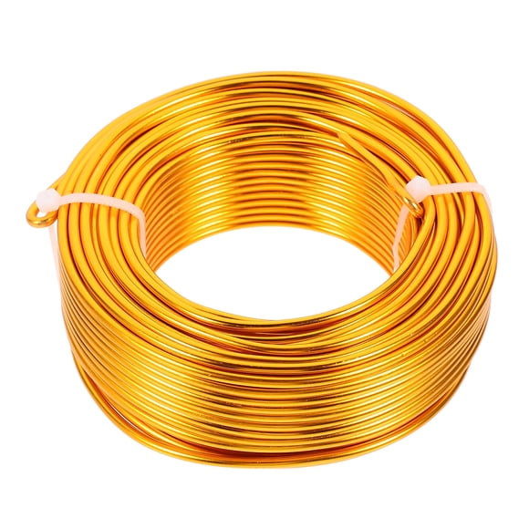SEWACC Aluminum Wire for Jewelry Making Soft Aluminum Wire Round Shape 1 Roll 11.8x0.1x0.1in Crafts Aluminium