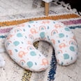 thumbnail image 7 of Parent's Choice One Size Soothing Nursing Pillow, Multi-Color Rainbows and Animals Print, 7 of 7