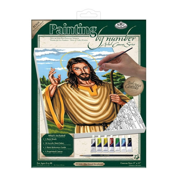 Royal Brush Paint By Number Kits, 9" x 12"