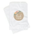 thumbnail image 2 of Peach Rustic Floral Garden Party, Thank You!, 24-Pack Favor Bag DIY Kit, 2 of 2