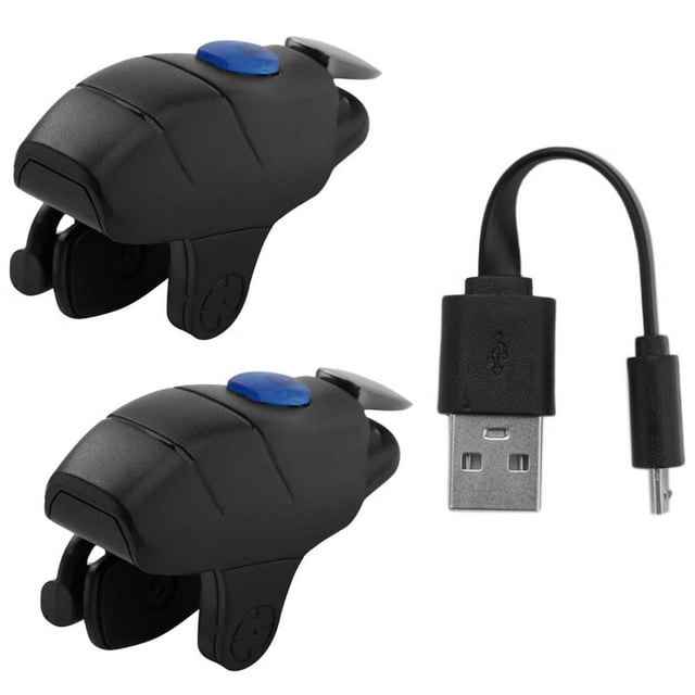 Mobile Game Controller Gamepad L1R1 Trigger Aim Button Joystick for Alloy Button Anti Skid Built-In Pot